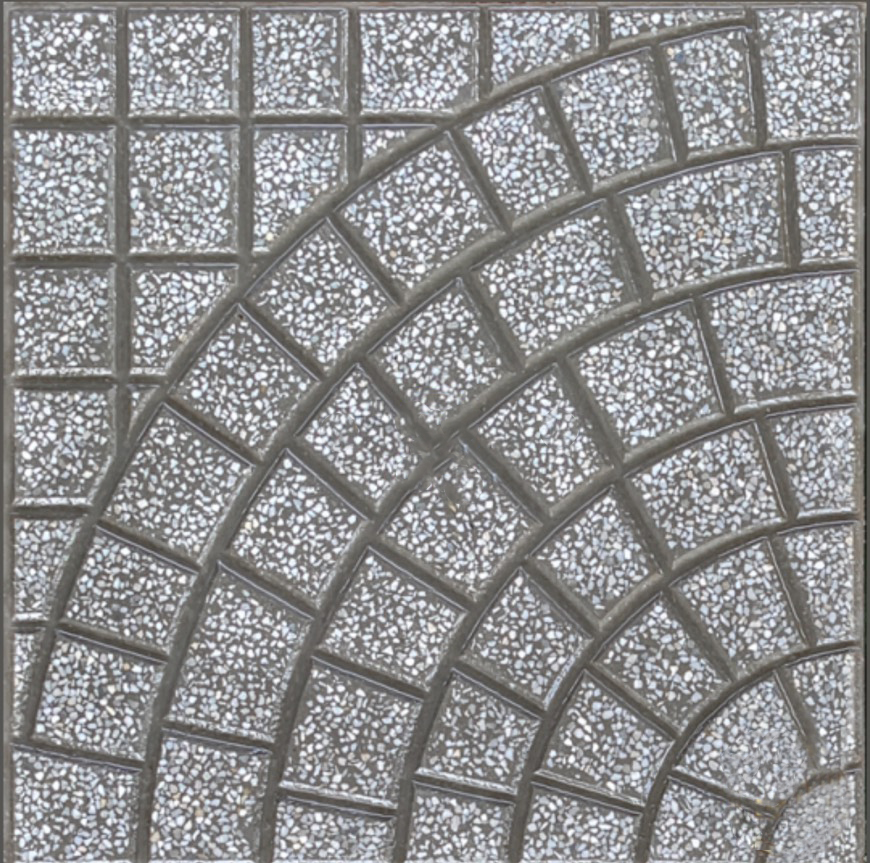 Gạch Terrazzo Nan Quat Xam