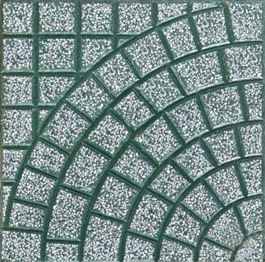 Gạch Terrazzo Nan Quat Xanh