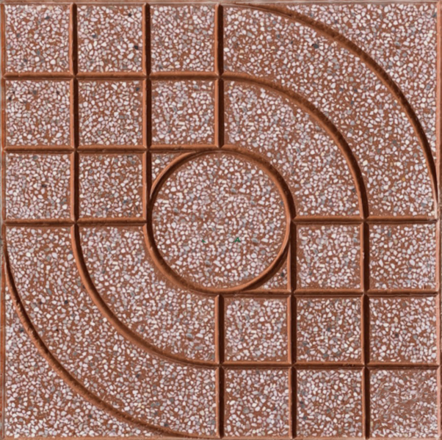 Gạch Terrazzo O Vuong Cung Tron Tam Tron O