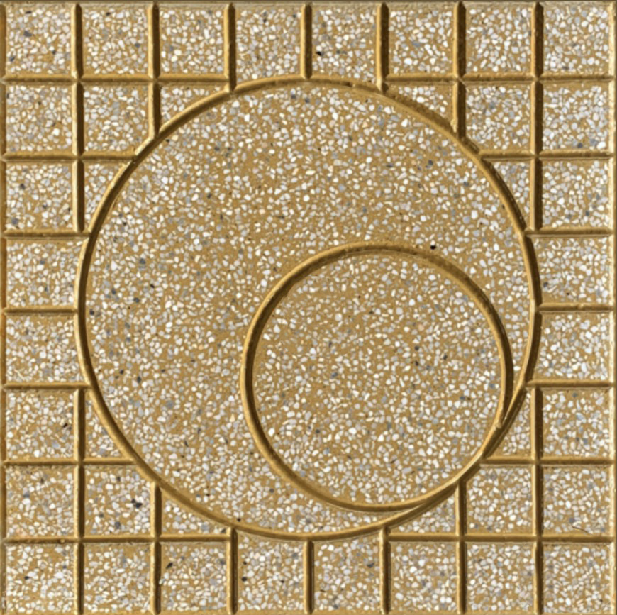 Gạch Terrazzo Xoan Tron Vang