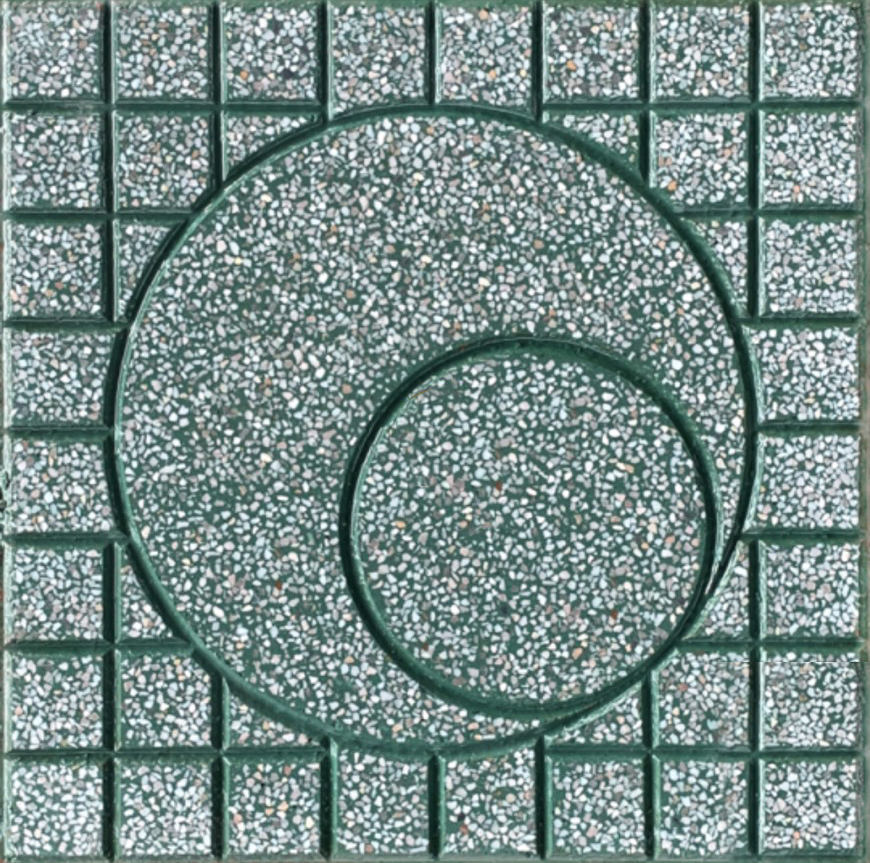 Gạch Terrazzo Xoan Tron Xanh