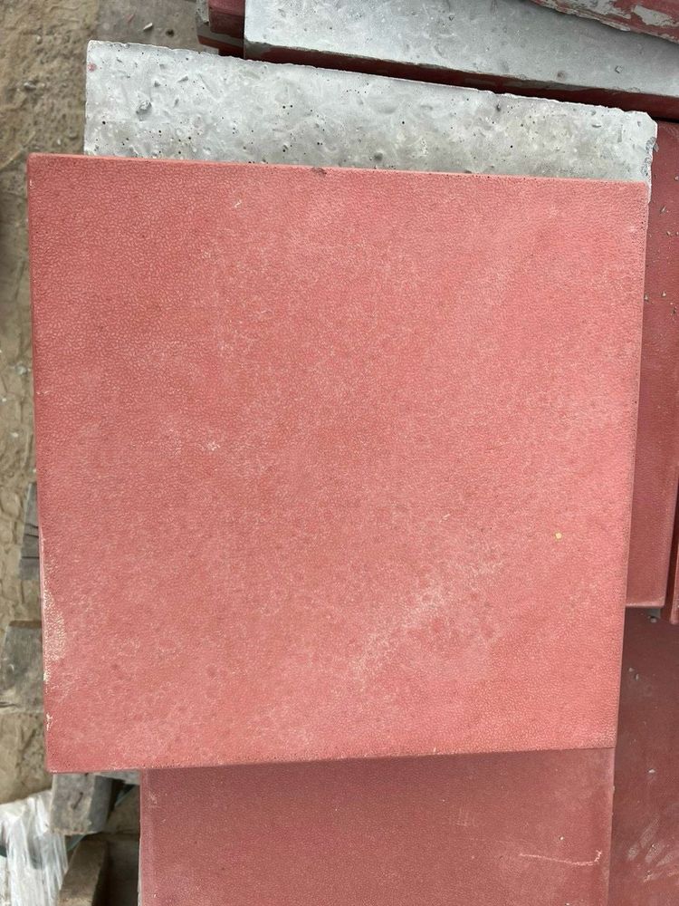 Gạch tự chèn vuông Đỏ